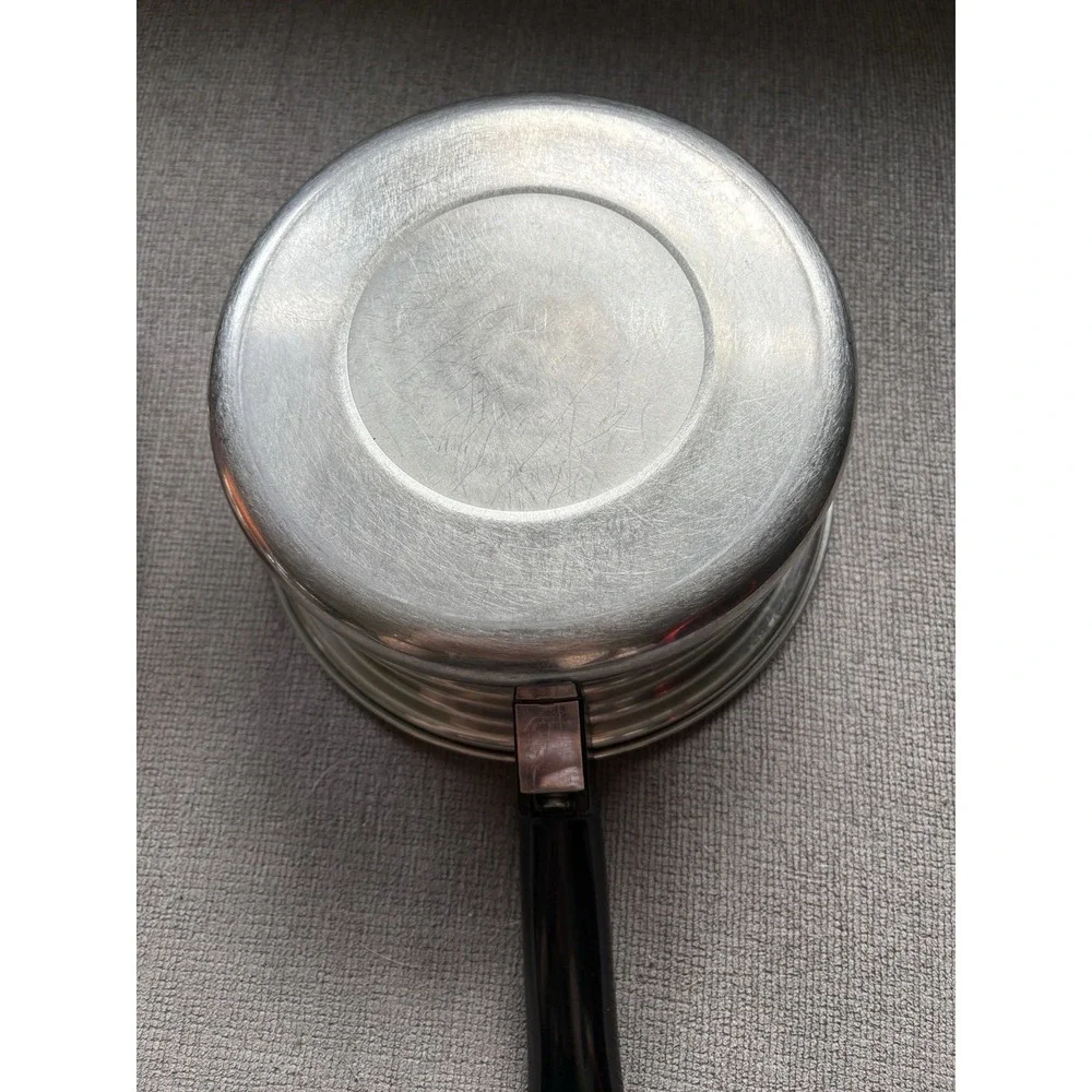 Flavorite Steamer Pot 5 Piece Set 3 Ply Multi-Plex Stainless Steel USA Made‎